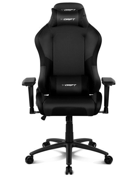 DRIFT DR250 Silla para videojuegos de PC Asiento acolchado tapizado Negro, Carbono