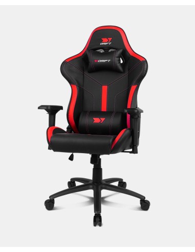 DRIFT DR350 Butaca para jugar Asiento acolchado Negro, Rojo