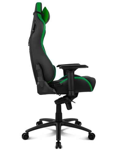DRIFT DR500 Silla para videojuegos de PC Asiento acolchado tapizado Negro, Verde