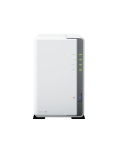 Synology DiskStation DS223J servidor de almacenamiento NAS Escritorio Realtek RTD1619B 1 GB DDR4 0 TB DiskStation Manager Blanco