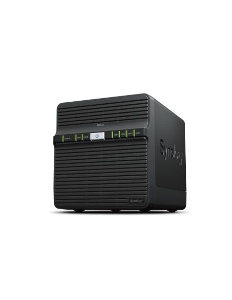 Synology DiskStation DS423 servidor de almacenamiento NAS Realtek RTD1619B 2 GB DDR4 0 TB DiskStation Manager Negro