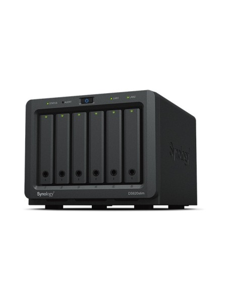 Synology DiskStation DS620SLIM servidor de almacenamiento NAS Escritorio Intel® Celeron® J3355 2 GB DDR3L 0 TB DiskStation