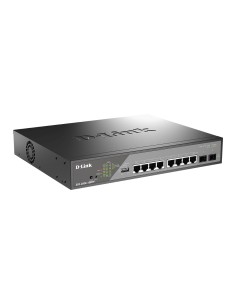 D-Link DSS-200G-10MP E switch Gestionado L2 Gigabit Ethernet (10 100 1000) Energía sobre Ethernet (PoE) 1U Gris 2