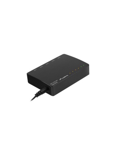 Lanberg DSP3-1005-60W switch No administrado Gigabit Ethernet (10 100 1000) Energía sobre Ethernet (PoE) Negro