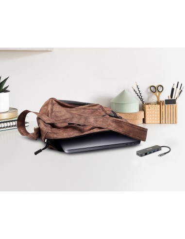 D-Link DUB-2334 base para portátil y replicador de puertos Alámbrico USB Tipo C Gris