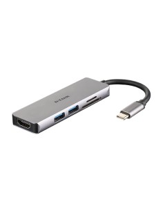 D-Link DUB-M530 base para portátil y replicador de puertos Alámbrico USB 3.2 Gen 1 (3.1 Gen 1) Type-C Aluminio 2