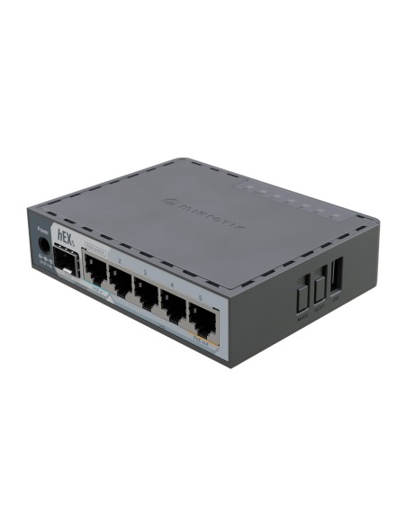 Mikrotik E60IUGS router Gigabit Ethernet Negro