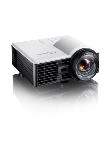 Optoma ML1050STi Proyector de corto alcance 535 lúmenes ANSI DLP WXGA (1280x800) 3D Negro, Blanco