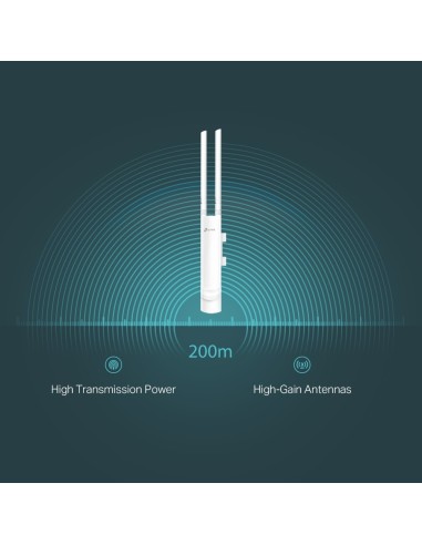 TP-Link EAP113-Outdoor 300 Mbit s Blanco Energía sobre Ethernet (PoE)