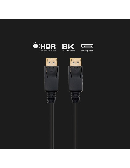 Ewent EC1407 cable DisplayPort 3 m Negro