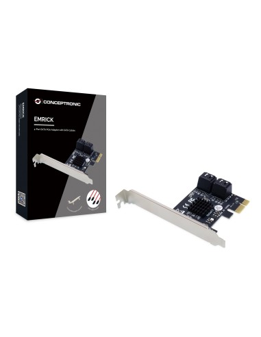Conceptronic EMRICK03G tarjeta y adaptador de interfaz Interno SATA