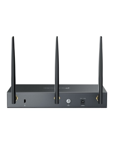TP-Link Omada ER706W router inalámbrico Gigabit Ethernet Doble banda (2,4 GHz   5 GHz) Negro