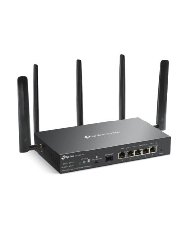 TP-Link Omada ER706W-4G router inalámbrico Gigabit Ethernet Doble banda (2,4 GHz   5 GHz) Negro