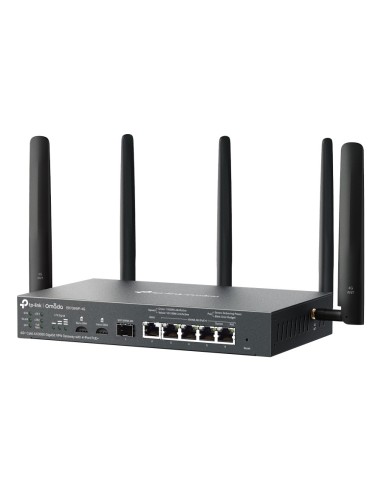 TP-Link ER706WP-4G router inalámbrico Gigabit Ethernet Doble banda (2,4 GHz   5 GHz) Negro