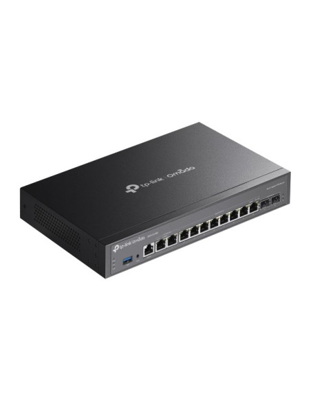 TP-Link Omada ER7412-M2 router 2.5 Gigabit Ethernet, Gigabit Ethernet Negro