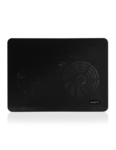 Ewent EW1256 almohadilla fría 43,2 cm (17") 1000 RPM Negro