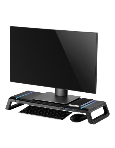 Ewent EW1268 soporte para monitor Escritorio Negro