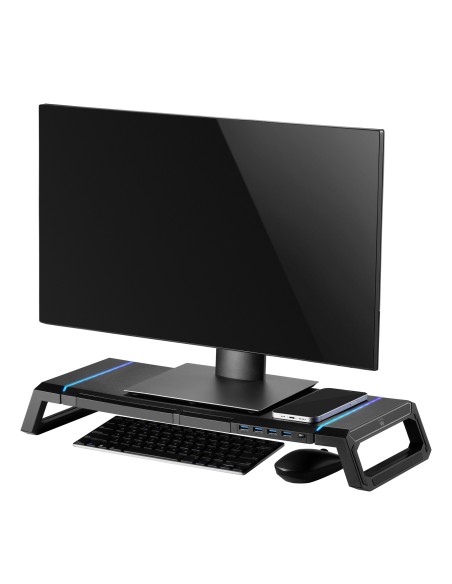 Ewent EW1268 soporte para monitor Escritorio Negro