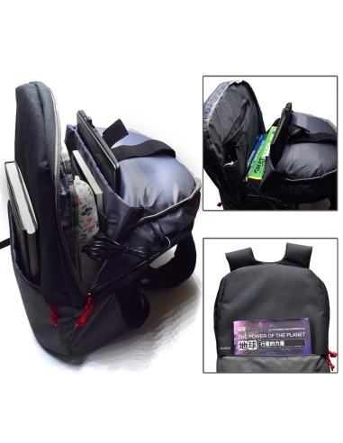 Ewent EW2529 maletines para portátil 43,9 cm (17.3") Mochila Negro