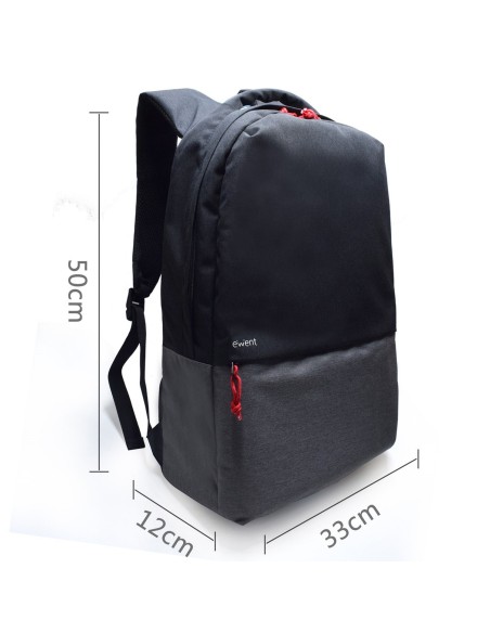 Ewent EW2529 maletines para portátil 43,9 cm (17.3") Mochila Negro