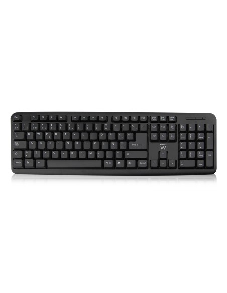 Ewent EW3109 teclado Universal USB QWERTY Español Negro