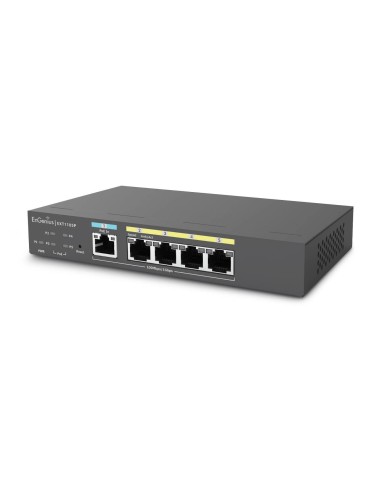 EnGenius EXT1105P switch Gestionado L2 Gigabit Ethernet (10 100 1000) Energía sobre Ethernet (PoE) Negro