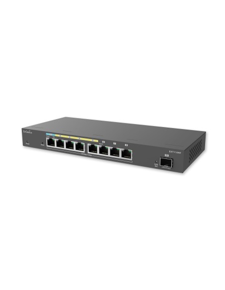EnGenius EXT1109P switch L2 Gigabit Ethernet (10 100 1000) Energía sobre Ethernet (PoE) Gris