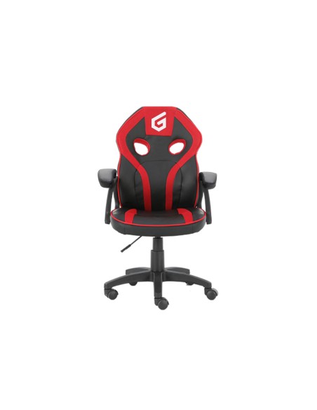 Conceptronic EYOTA06R silla para videojuegos Silla para videojuegos de PC Asiento acolchado Negro, Rojo