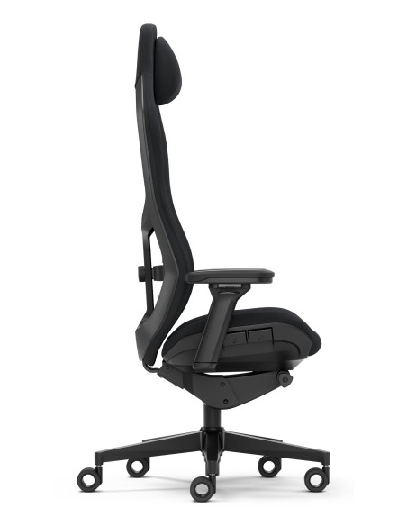 Fractal Design FD-CH-RE1A-01 silla para videojuegos Silla para videojuegos de PC Asiento acolchado Negro