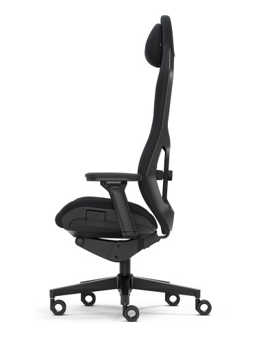 Fractal Design FD-CH-RE1A-01 silla para videojuegos Silla para videojuegos de PC Asiento acolchado Negro