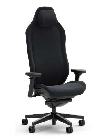 Fractal Design FD-CH-RE1A-01 silla para videojuegos Silla para videojuegos de PC Asiento acolchado Negro