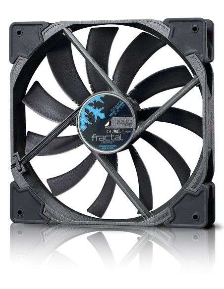 Fractal Design Venturi HF-14 Carcasa del ordenador Ventilador 14 cm Negro, Gris