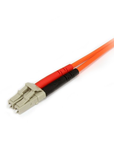 StarTech.com Cable Adaptador de Red de 1m Multimodo Dúplex Fibra Óptica LC-SC 62,5 125 - Patch Duplex