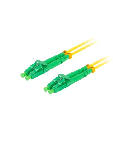 Lanberg FO-LALA-SD11-0030-YE Cable de fibra óptica e InfiniBand 3 m LC Amarillo