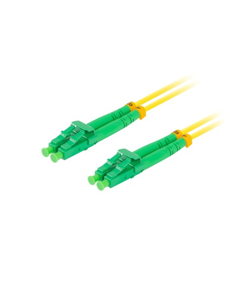 Lanberg FO-LALA-SD11-0030-YE Cable de fibra óptica e InfiniBand 3 m LC Amarillo
