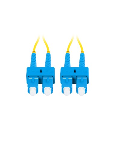 Lanberg FO-SUSU-SD11-0050-YE Cable de fibra óptica e InfiniBand 5 m SC