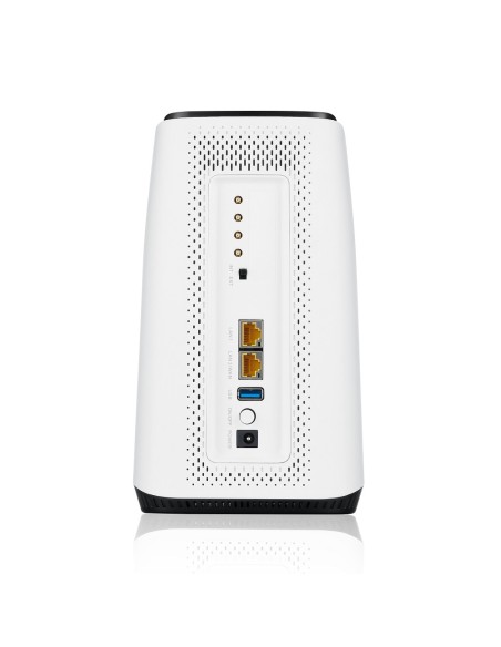 Zyxel FWA510 router inalámbrico Multi-Gigabit Ethernet Tribanda (2,4 GHz 5 GHz 5 GHz) 5G Negro, Blanco