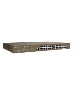 IP-COM Networks G5328P-24-410W switch Gestionado L3 Gigabit Ethernet (10 100 1000) Energía sobre Ethernet (PoE) 1U Negro 2