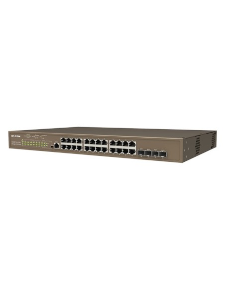 IP-COM Networks G5328P-24-410W switch Gestionado L3 Gigabit Ethernet (10 100 1000) Energía sobre Ethernet (PoE) 1U Negro