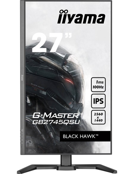 iiyama G-MASTER GB2745QSU-B2 pantalla para PC 68,6 cm (27") 2560 x 1440 Pixeles Wide Quad HD LED Negro