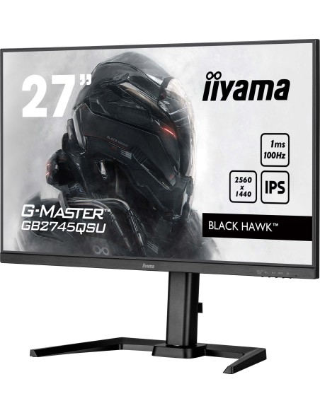 iiyama G-MASTER GB2745QSU-B2 pantalla para PC 68,6 cm (27") 2560 x 1440 Pixeles Wide Quad HD LED Negro