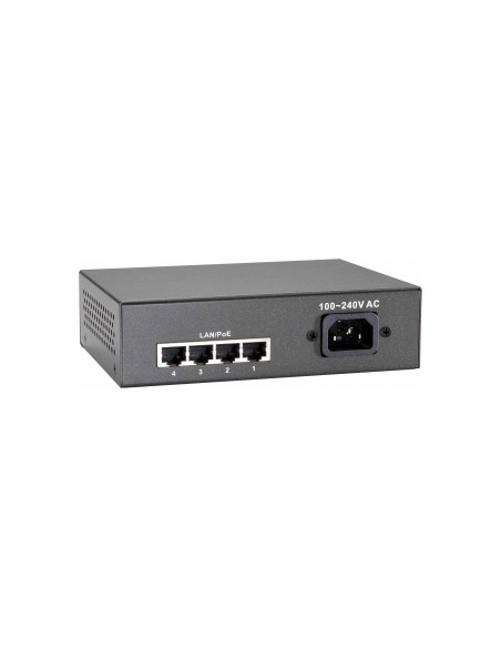 LevelOne GEP-0522 switch Gigabit Ethernet (10 100 1000) Energía sobre Ethernet (PoE) Gris