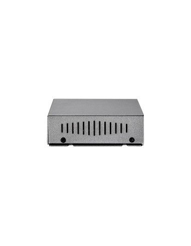 LevelOne Switch Gigabit Ethernet PoE de 8 puertos, 61.6W, 802.3af PoE, 4 Puertos PoE