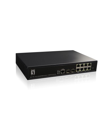 LevelOne GEP-1061 switch Gestionado L2 Gigabit Ethernet (10 100 1000) Energía sobre Ethernet (PoE) Negro