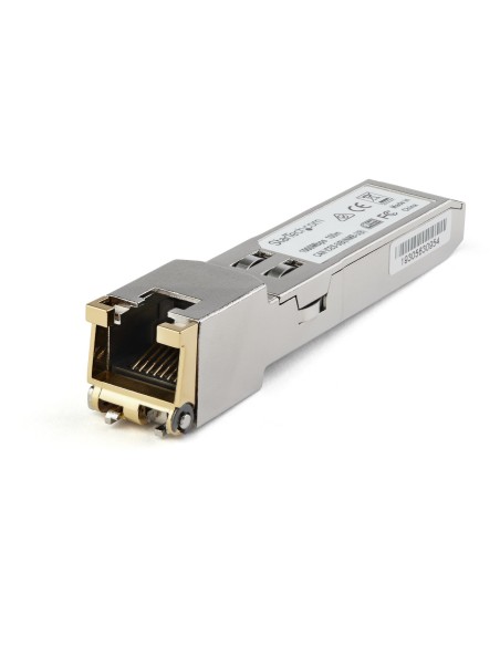 StarTech.com Módulo Transceptor SFP Compatible con Cisco GLC-TE - Cobre - 1000BASE-T - SFP a RJ45 Cat6   Cat5e, 100m,