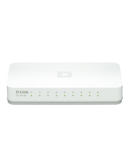 D-Link GO-SW-8E E switch No administrado Fast Ethernet (10 100) Blanco