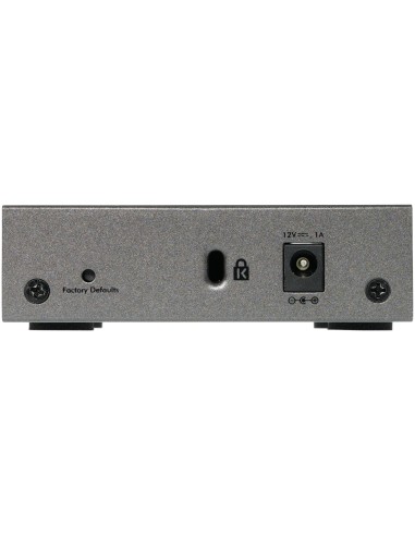 NETGEAR GS105E-200PES switch Gestionado L2 L3 Gigabit Ethernet (10 100 1000) Gris