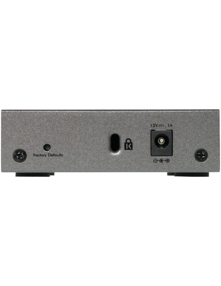 NETGEAR GS105E-200PES switch Gestionado L2 L3 Gigabit Ethernet (10 100 1000) Gris