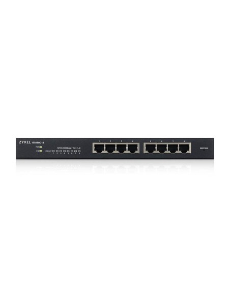 Zyxel GS1900-8 Gestionado L2 Gigabit Ethernet (10 100 1000) Negro