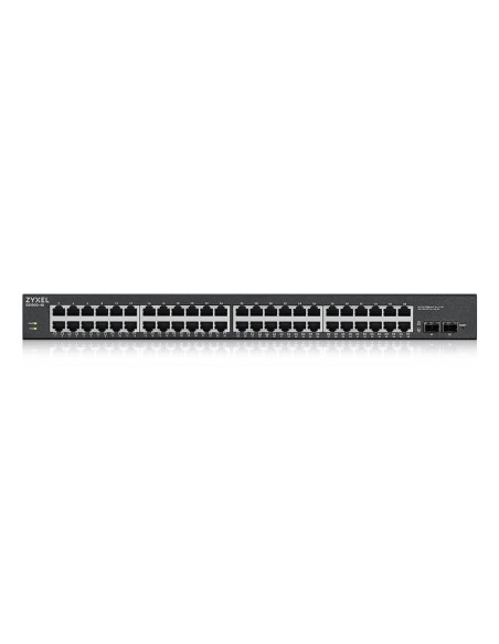 Zyxel GS1900-48HPv2 Gestionado L2 Gigabit Ethernet (10 100 1000) Energía sobre Ethernet (PoE) Negro